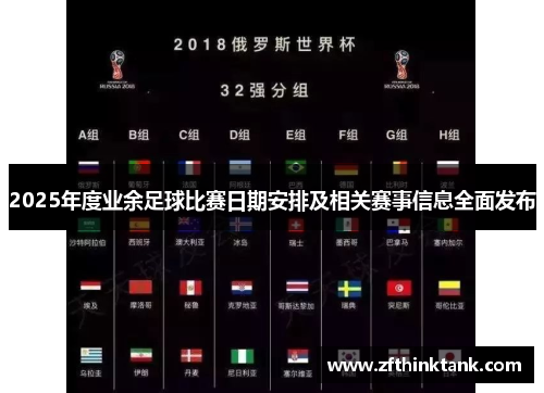 2025年度业余足球比赛日期安排及相关赛事信息全面发布